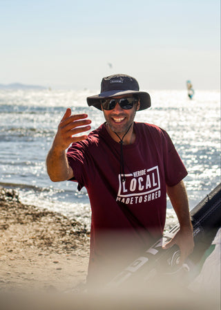 MISSION BURGUNDY TEE