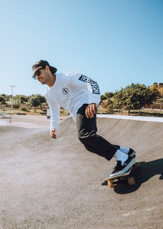 UNION WHITE LONGSLEEVE