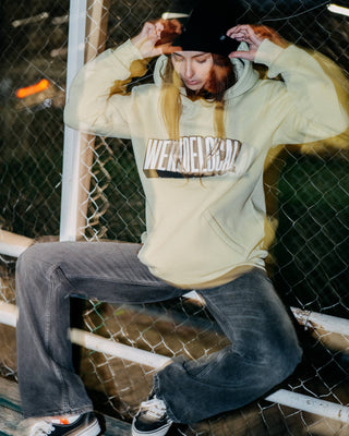 TYPO LIME HOODIE