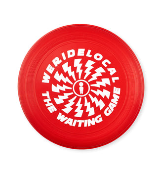 THE WAITING GAME RED FRISBEE