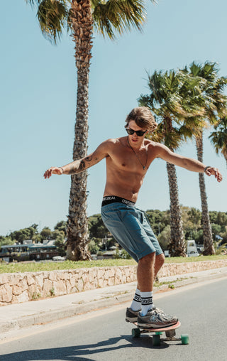 STREET CHINO SHORTS BLUE ARZAN