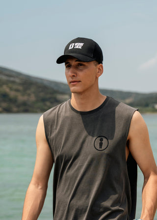 THUNDER BLACK JOCKEY CAP