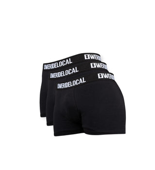 3PACK - LOGOTYPE BLACK BOXERS