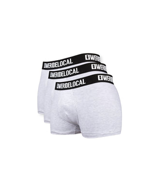3PACK - LOGOTYPE GREY BOXERS