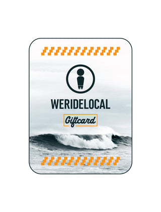 WERIDELOCAL GIFTCARD