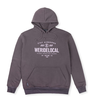 AIRBORNE STONE GREY HOODIE