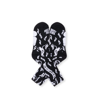 HELL BENT BLACK SOCKS
