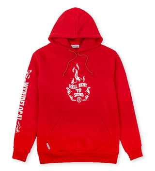 HELL BENT RED HOODIE