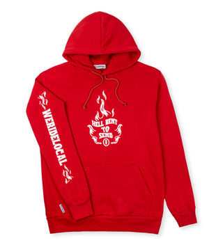 HELL BENT RED HOODIE