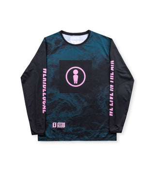 We Ride Local Hazard long sleeve rashguard – UPF 50 sun protection, quick-dry surf shirt.