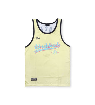 We Ride Local Team Banana jersey – breathable mesh with loose fit and We Ride Local logo stamped in the center.