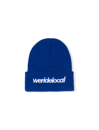 TYPO ROYAL BLUE BEANIE