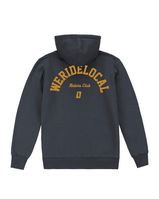 Riders Club Charcoal Zip Hoodie - WERIDELOCAL