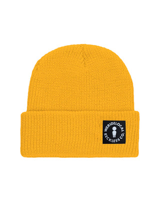 Doode Patch Mustard Beanie
