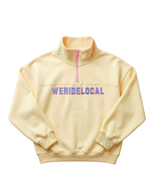 Bliss Banana Women Turtleneck Hoodie - WERIDELOCAL