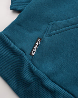 Shredders Teal Zip Hoodie - WERIDELOCAL