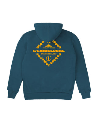 Divergence Teal Hoodie - WERIDELOCAL