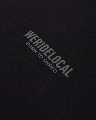 Shadow Black Zip Hoodie - WERIDELOCAL