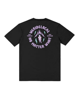 No Matter What Black Tee - WERIDELOCAL