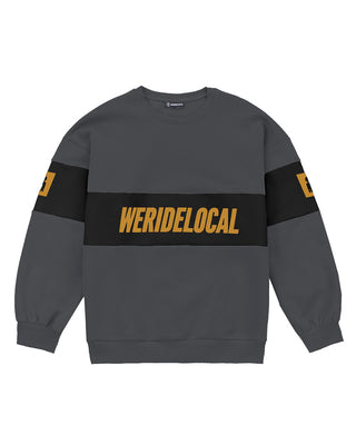Transition Charcoal Crew Hoodie - WERIDELOCAL
