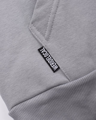 No Matter What Silver Hoodie - WERIDELOCAL