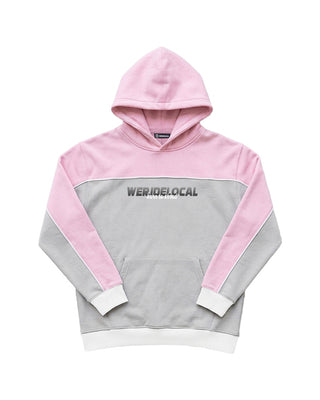White Lines Pink Hoodie