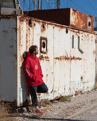 HELL BENT RED HOODIE