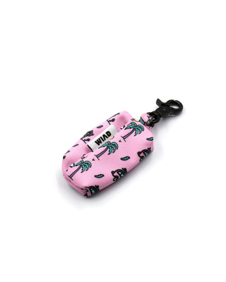 BARK RIDERS PINK POOP BAG HOLDER