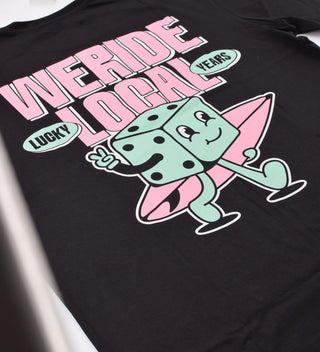 SURFIN' DIE BLACK TEE