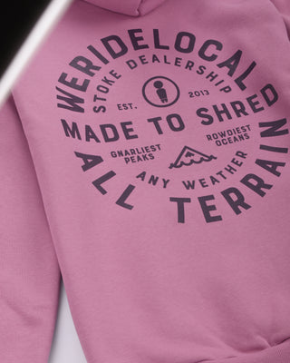 ALL TERRAIN DUSTY ROSE HOODIE