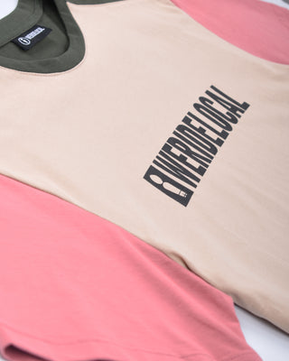 COLORBLOCK DARK TEE