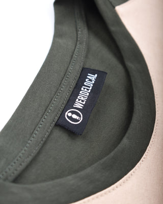 COLORBLOCK DARK TEE