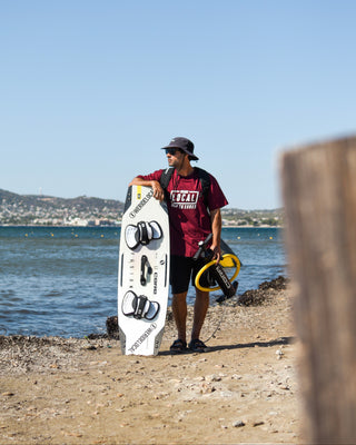 MISSION BURGUNDY TEE
