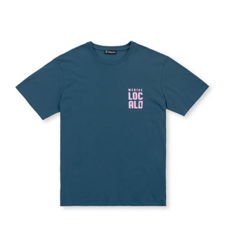 DIVISION TEAL TEE