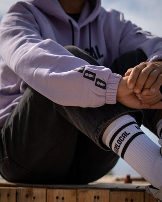 BIG SHOT LILAC HOODIE