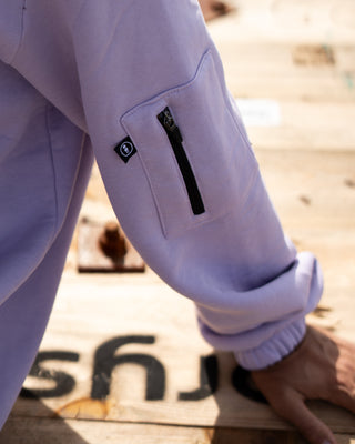 BIG SHOT LILAC HOODIE