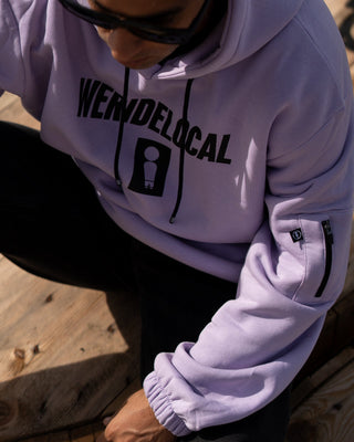 BIG SHOT LILAC HOODIE