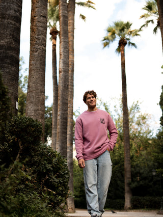 DIVISION DUSTY ROSE CREWNECK