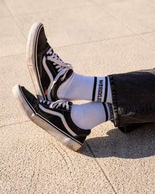 DIVISION WHITE SOCKS