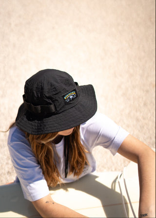Swell Black Bucket Hat - WERIDELOCAL