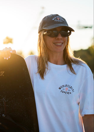 Forever White Tee - WERIDELOCAL
