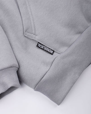 Logo Silver Women Zip Hoodie