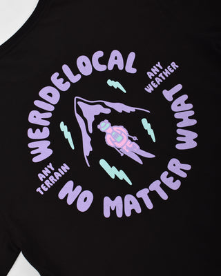 No Matter What Black Tee