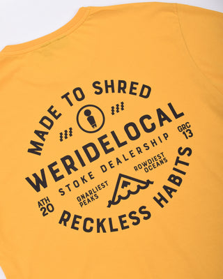 Shredders Mustard Tee