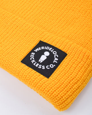 Doode Patch Mustard Beanie