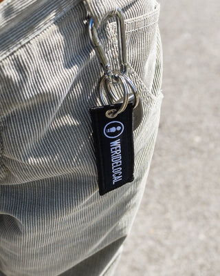 Logotype Black Keychain - WERIDELOCAL