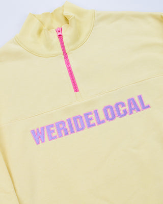 Bliss Banana Women Turtleneck Hoodie - WERIDELOCAL