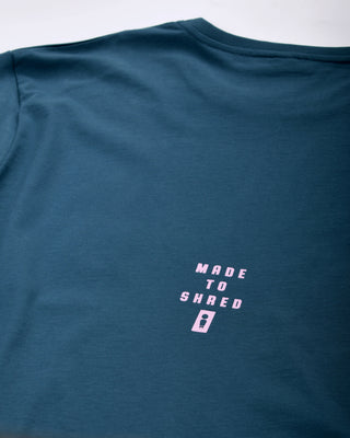 DIVISION TEAL TEE