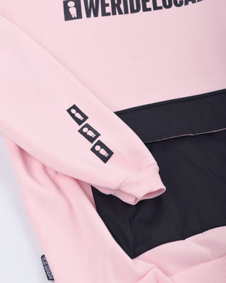 ENIGMA BABY PINK WOMEN HOODIE