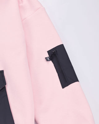 ENIGMA BABY PINK WOMEN HOODIE